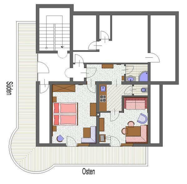 Ferienwohnung Haus Rochard Kienzen Exterior foto